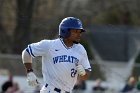 Baseball vs Suffolk  Wheaton College Baseball vs Suffolk University. - (Photo by Keith Nordstrom) : Wheaton, baseball